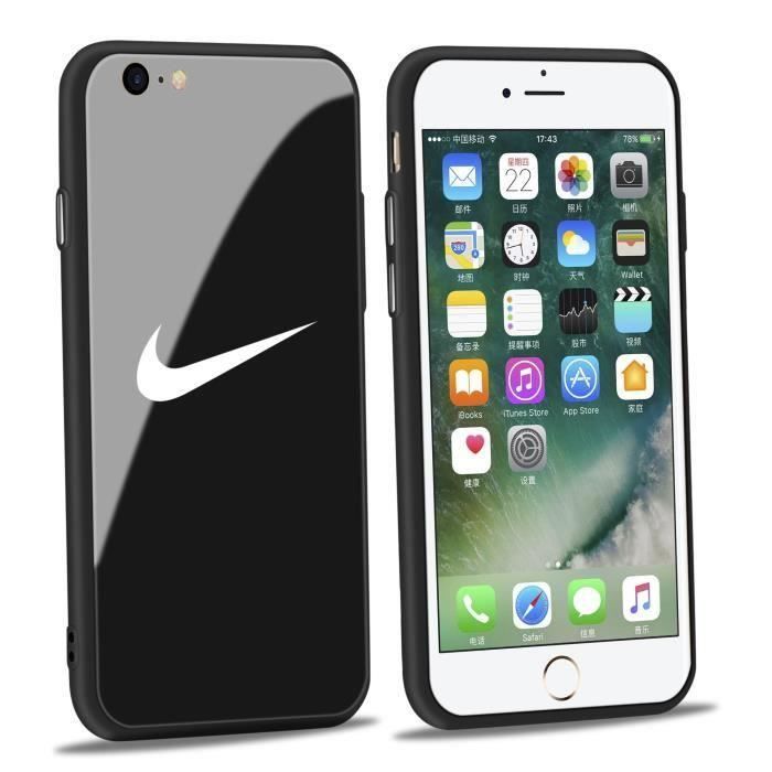 Coque iphone 6 nike noir best sale