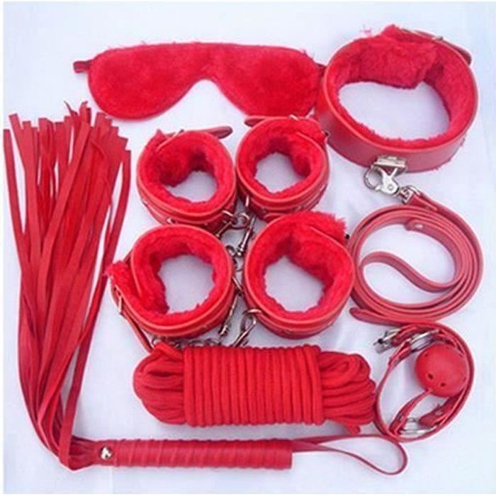 Harnais Bdsm, ensemble de Bondage sexuel, masque, fouet, Clips de Harnais Bdsm, ensemble de Bondage sexuel, masque, fouet, Clips de