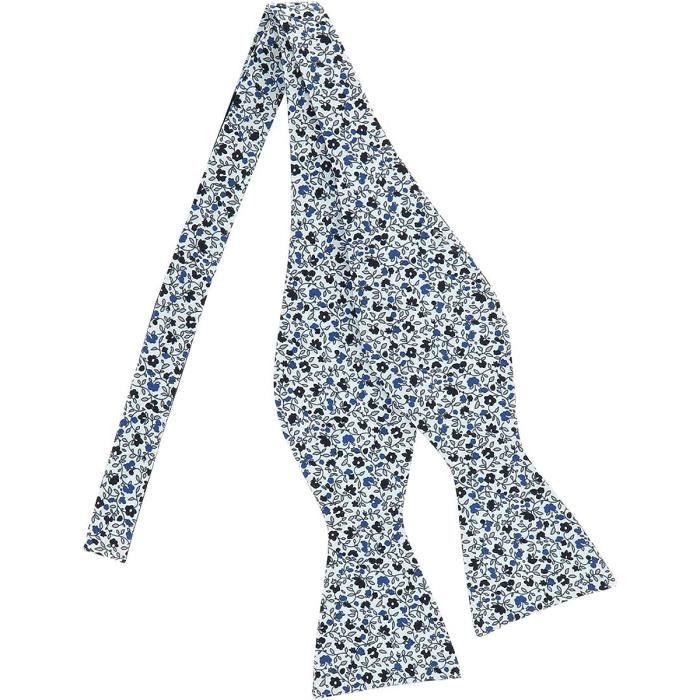 Noeud Papillon Noir ACKO – Prêt à Nouer – Vintage – 100% Acétate – Made In England