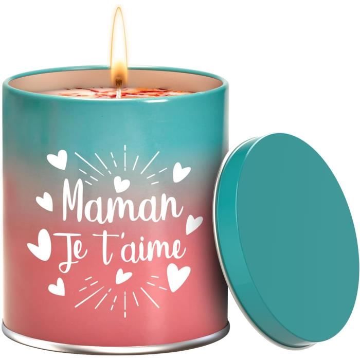 Cadeau Noel Original Bougie Parfumées Pot En Verre Idee Cadeau Maman