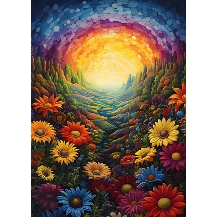 Kit Peinture Diamant Arbre De Vie 40x50 Cm - Artisanat DIY Adulte Pour Décoration Murale Et Anti-stress - 2