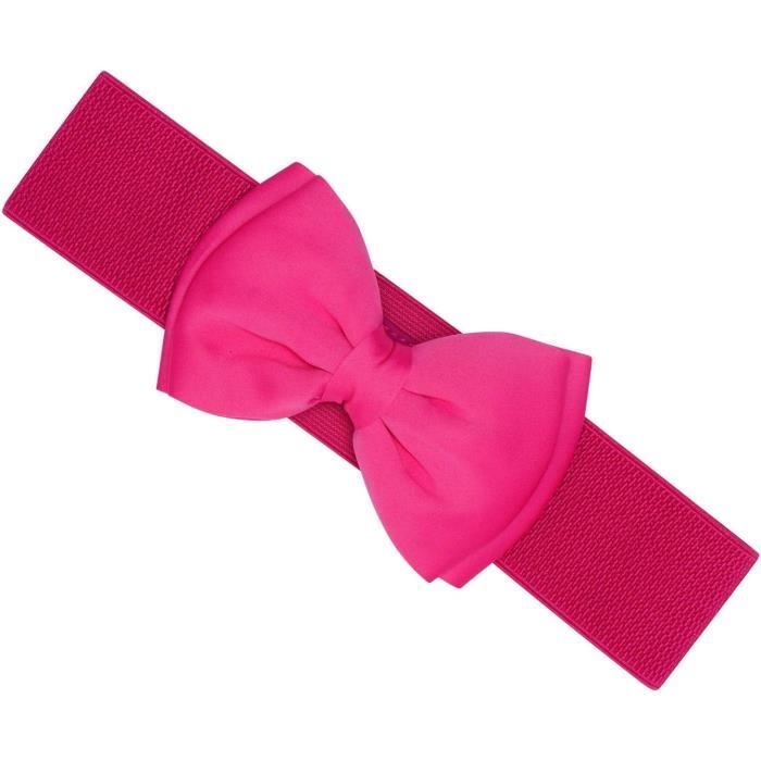 Ceinture Large Boucle Dorée Ceinture élastique Femme à Large