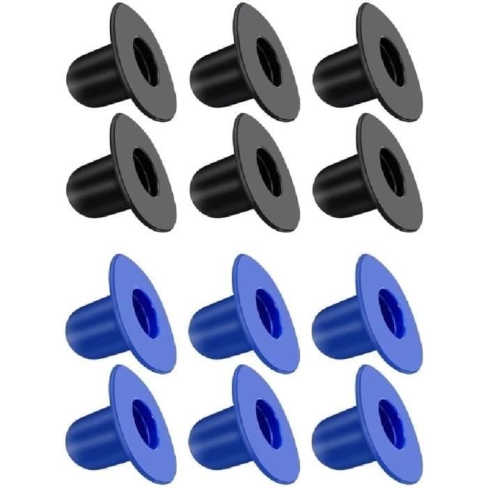 120 Pièces Cache Trou Euble Bouchons De Trous En Plastique Caches Pour Trous De Perçage, 5