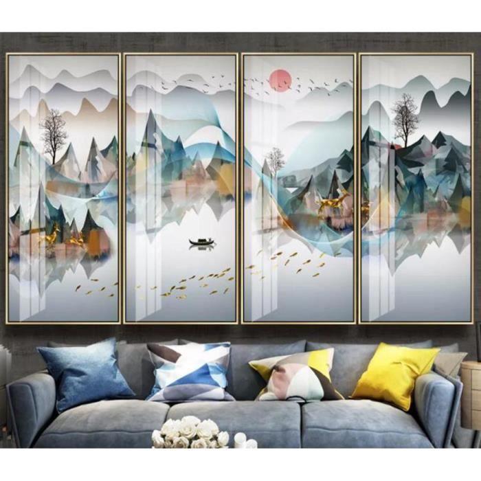 Papier Peint 3D Autocollant Or H187 – Sinsin, Mural, Amovible, Motif Or