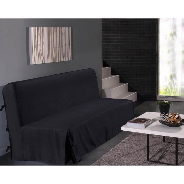 Housse De Clic-clac Matelassée Douceur D'intérieur - Taupe, Polyester, 120-140cm X 185-200cm