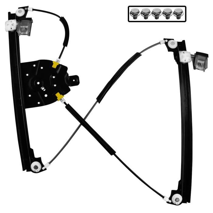 Kit Réparation Lève-vitre Arrière Droit Peugeot 607 - Bross Auto Parts - Garantie 1 An