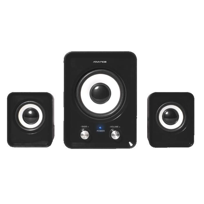 Pack Enceintes Advance SP-U803BK – 2.1, 6W RMS, USB, Contrôles Volume - vue 5