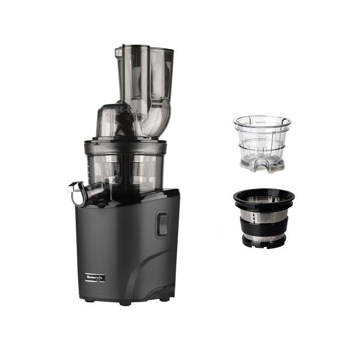 Kuvings - Extracteur de jus REVO830 + kit sorbet & smoothie - Double embouchure Système de découpe automatique - Noir - Kuvings