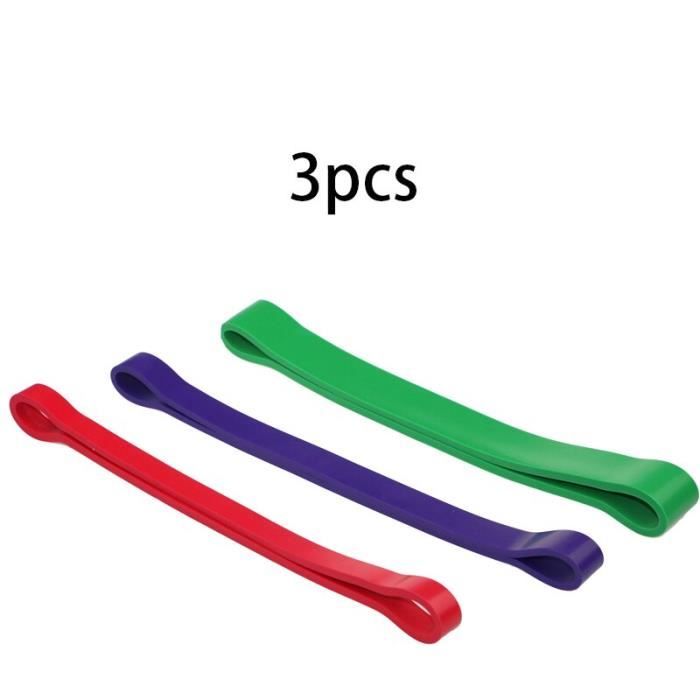 Style 2 -Ensemble de bandes de résistance en caoutchouc naturel pour les étirements et les