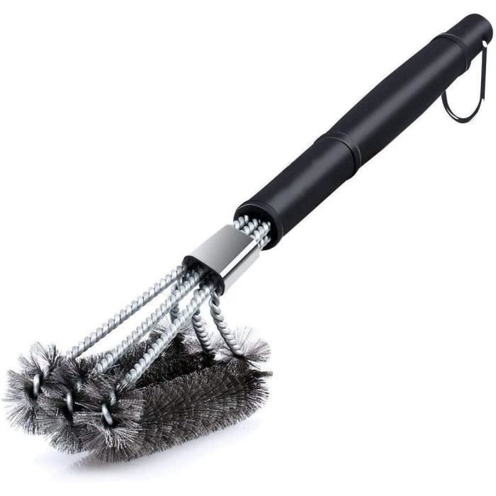 Brosse De Nettoyage Vapeur Pour Barbecue Grill Daddy - Poils Acier Inox - Neuf