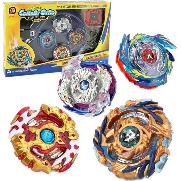 Beyblade Métal Flash Fusion Lanceur Masters Combat De Clignotant 4D Tournant Top