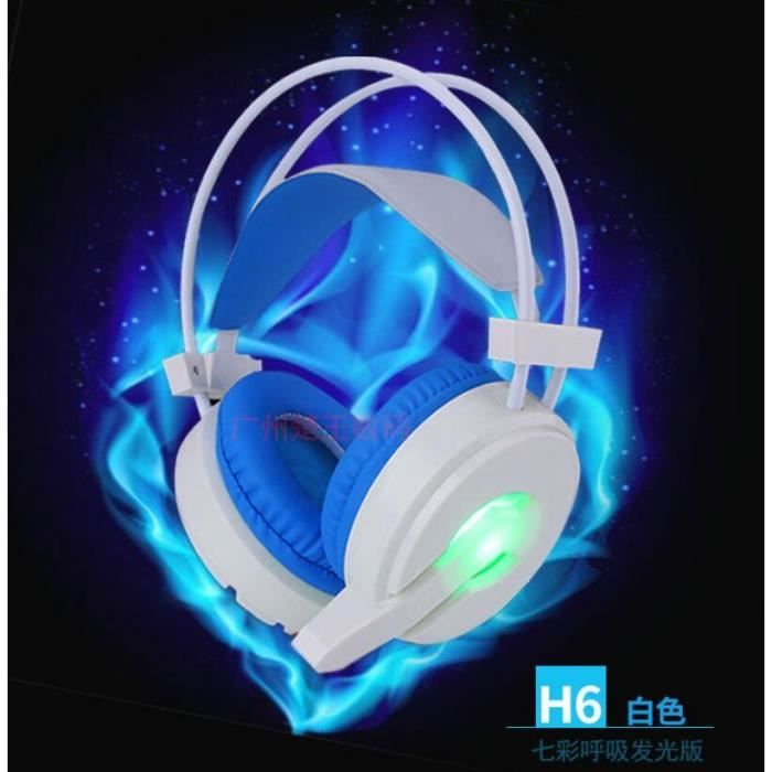 Casque Gamer Competitif Ps4 Gaming Rgb Led Lampe Xbox One Pc Mac