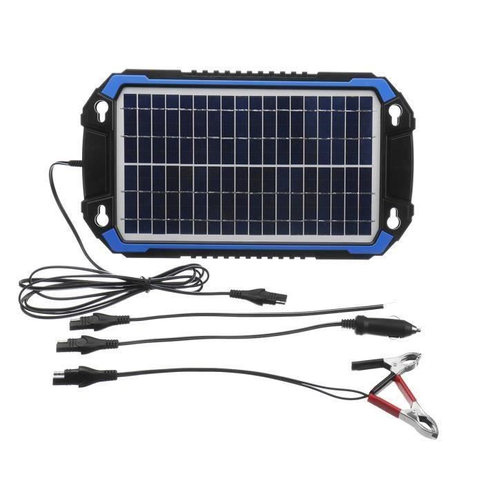 1W 4V boîte de chargement de panneau solaire portable Chager pour batterie AA/AAA noir Chargeur de panneau solaire 
