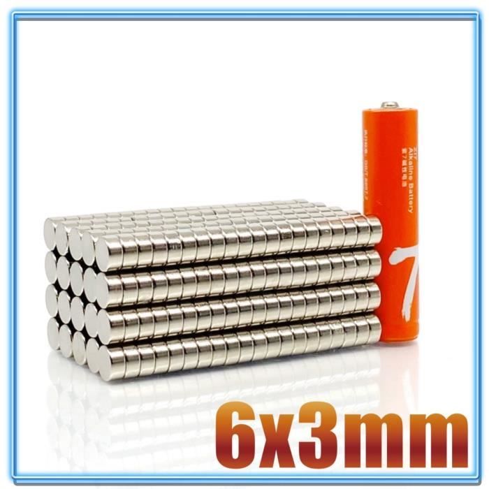 Aimants Néodyme Ronds Avec Trou 16x5 Mm - Lot De 6 + 6 Rondelles Acier, Force 6 Kg