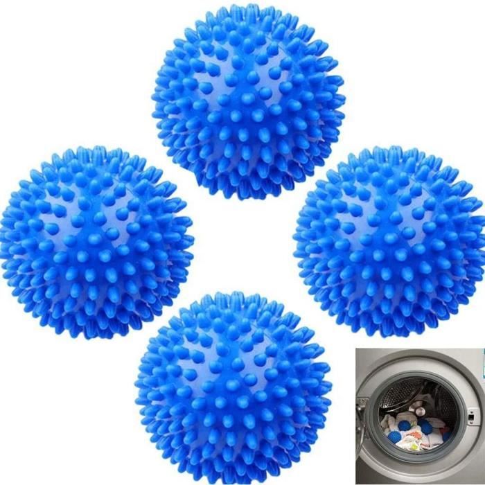 4 Boules Séchage pour Sèchelinge, Réutilisables Boule De Lessive pour — free download
