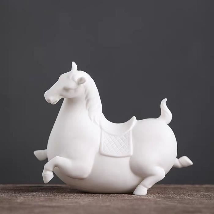 Cheval statuette en céramique chinoise