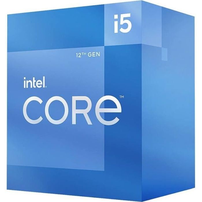 Processeur - INTEL - Core i5-12600 - 18M Cache, jusqu'à 4.80 GHz (BX8071512600)
