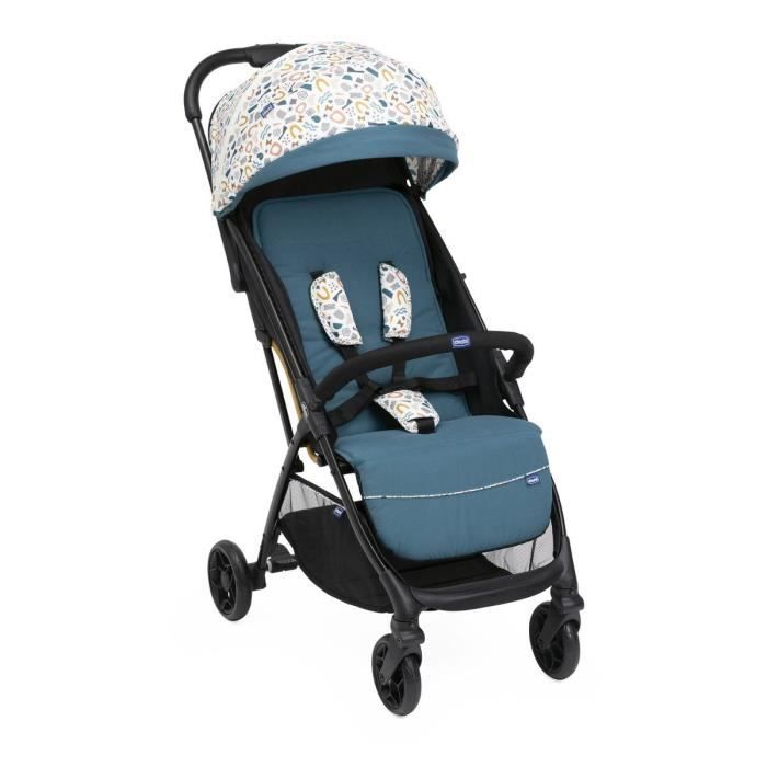CHICCO Poussette Glee Joyful Teal 4 roues Bleu Cdiscount Puericulture Eveil bebe