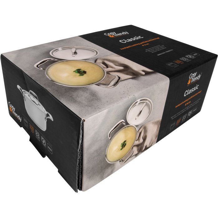 Faitout - COSY & TRENDY - CLASSIC - Acier inoxydable - Ø16 cm - 161 L - Tous feux dont induction