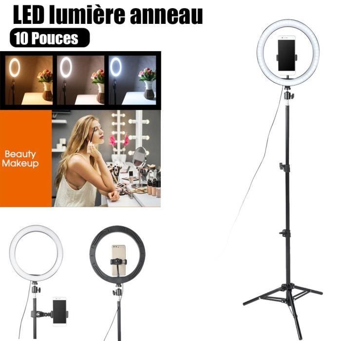 Perche à selfie avec trépied et lumière LED intégrés-SBS