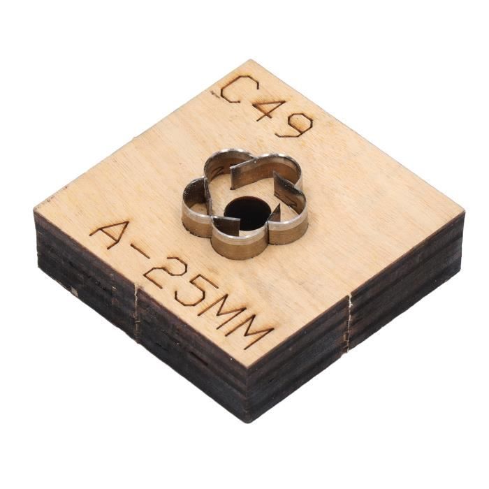 Lot De 10 Poinçons Coupe-Disque Étoile - 5mm à 31mm - Pour Bijouterie/Matrices (Neuf)