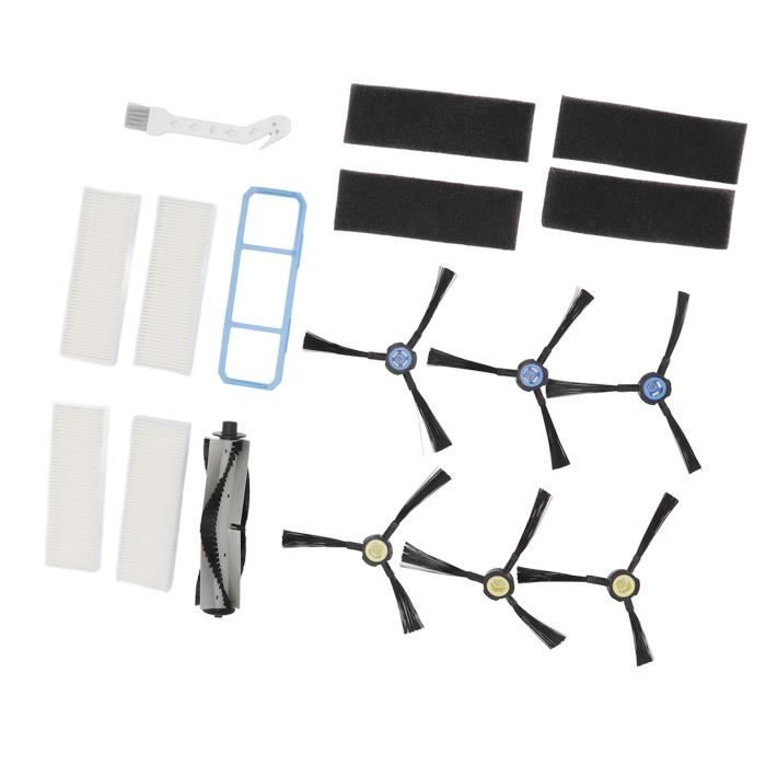 Kit D'accessoires Pour Robot Aspirateur Eureka E10S - Brosses, Filtres, Chiffons