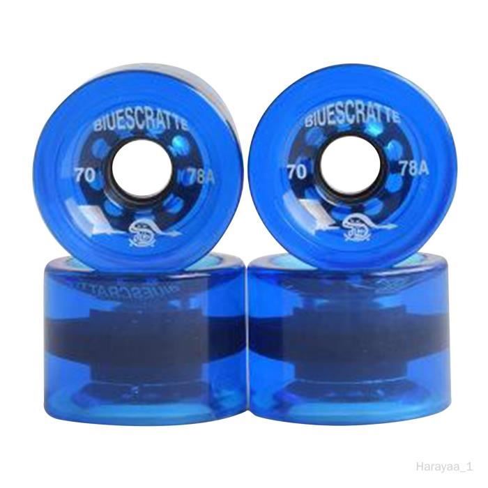 8717– 4 Roues lumineuses pour patin à roulettes ou planche à roulettes