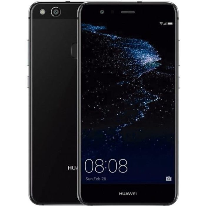 Vente T&eacute;l&eacute;phone portable Huawei P10 Lite noir 3+32 Go Single SIM pas cher