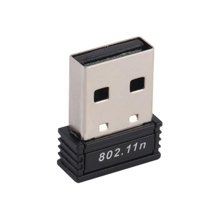 Nrpfell Cle USB WiFi Adaptateur LAN 802.11 n/g/b Carte Reseau sans Fil 150Mbps 