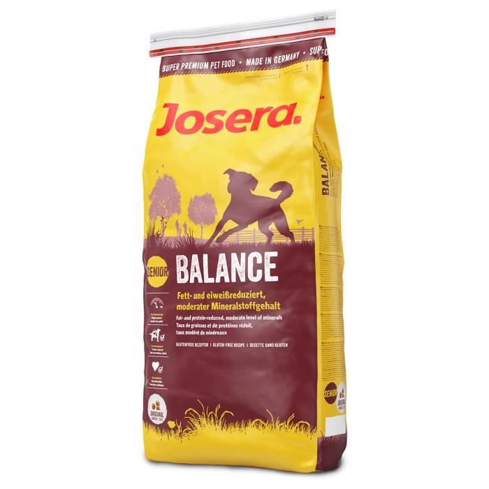 Croquettes Josera Balance Senior Light 20/8 Sac 15 kg Cdiscount