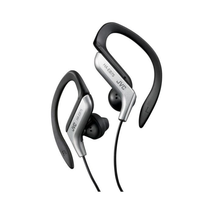 JVC Ecouteurs Clip Oreille Sport réglable pour Un Ajustement Parfait HA EB75 AN U