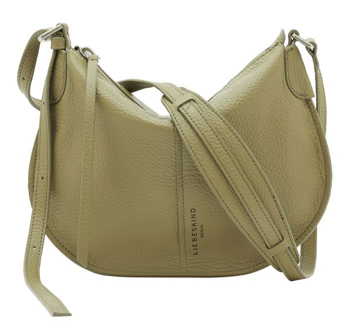 LIEBESKIND BERLIN Borsa Cellulare Naomi – Pelle Pebble Pale Banana, 10x19 Cm, Tracolla