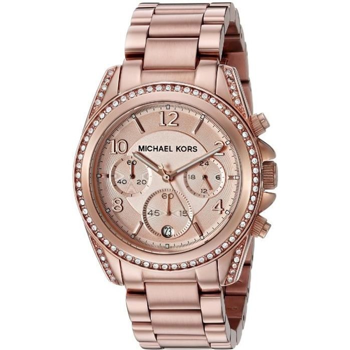 Montre michael kors femme acier hotsell