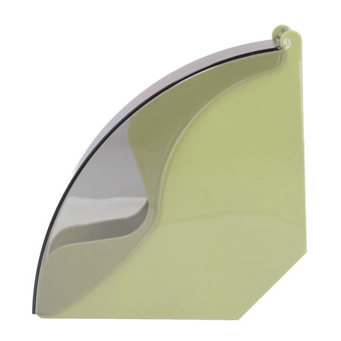Support Filtre à Café En Acrylique Avec Couvercle Anti-Poussière - Organiseur Élégant Pour Papier Filtre En Cône Et Carré