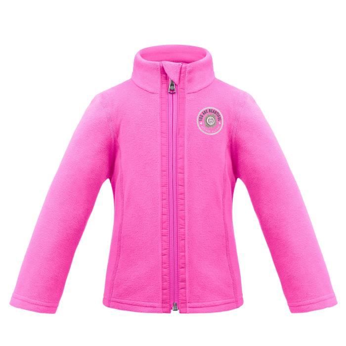 Micro Fille POIVRE BLANC Mädchen Unterzieh Fleecejacke Rot Veste Hiver Fille Taille 5 Ans
