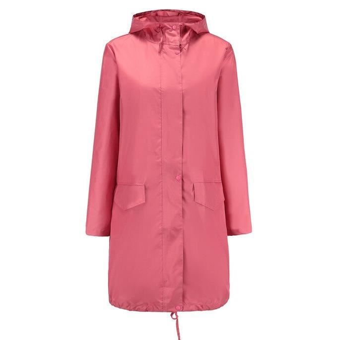 Poncho De Pluie Imperméable LAMA - Cape Respirante Unisexe Pour Randonnée, Vélo Et Camping Avec Capuche