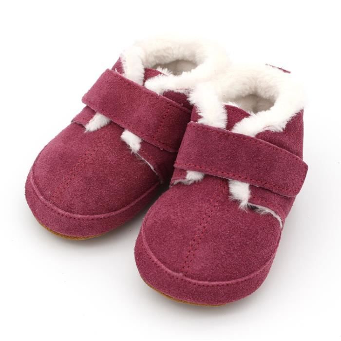 Chaussons Enfant En Peluche - Semelle Souple, Motifs Animaux (lapin, Chien...), Tailles 2 à 7 Ans - Doux Et Chaud Pour L'intérieur