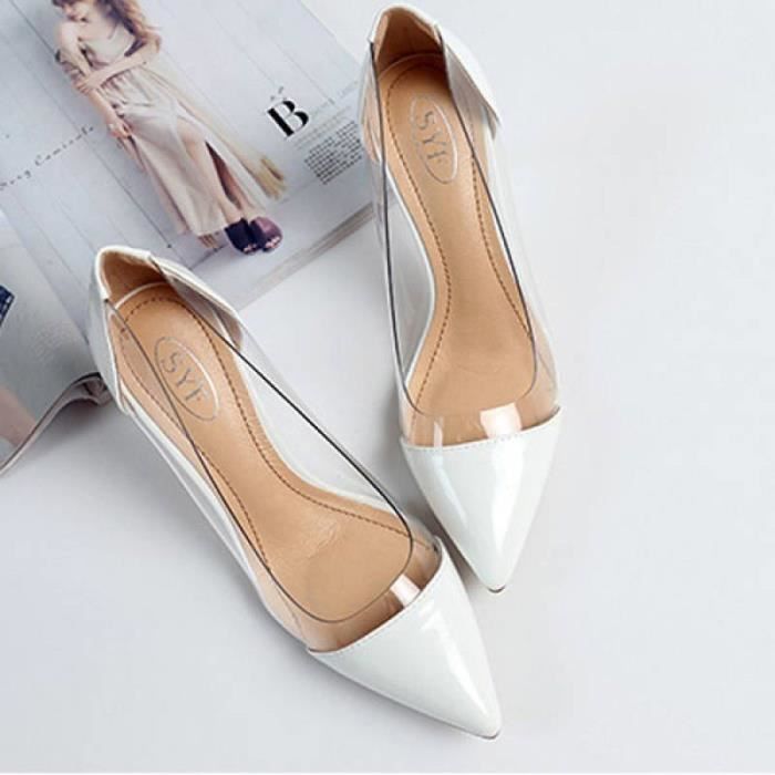 Escarpin transparent pas cher hotsell