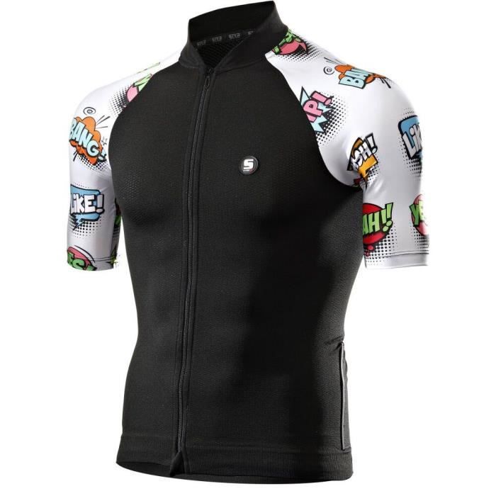Maillot Manches Courtes Vélo Cyclisme Shimano S-PHYRE Légère Jersey