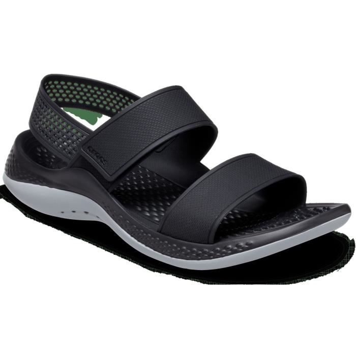 Sandales femme CROCS LiteRide 360 Noir/Light Grey Pointure