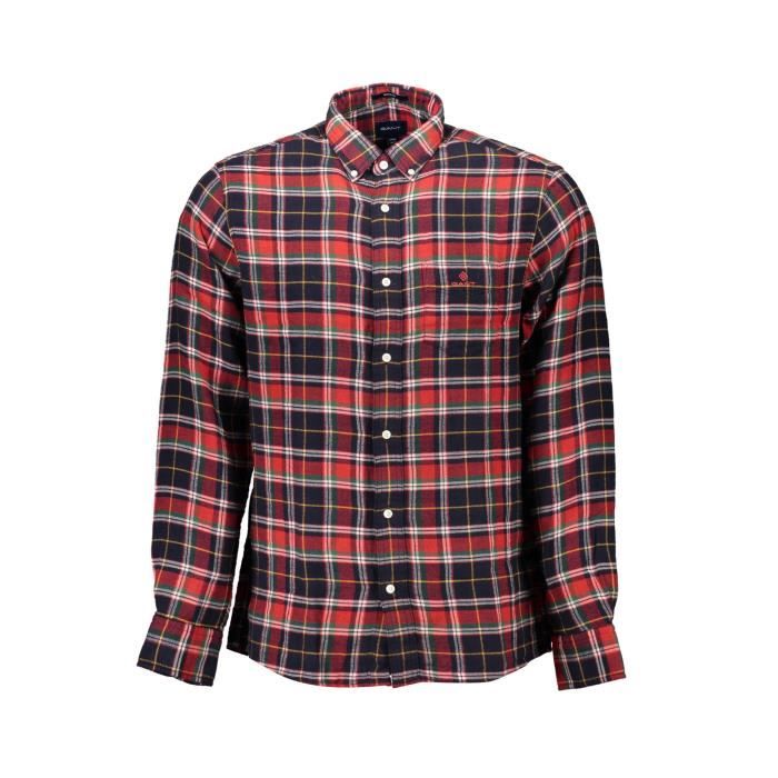 GANT Chemise Homme Rouge Textile SF9076 Rouge Cdiscount Pr t