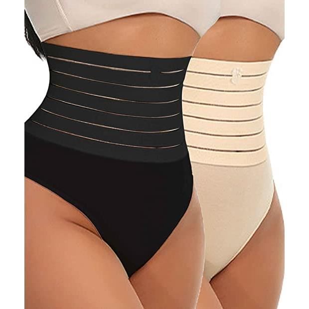 String ventre plat taille hot sale haute
