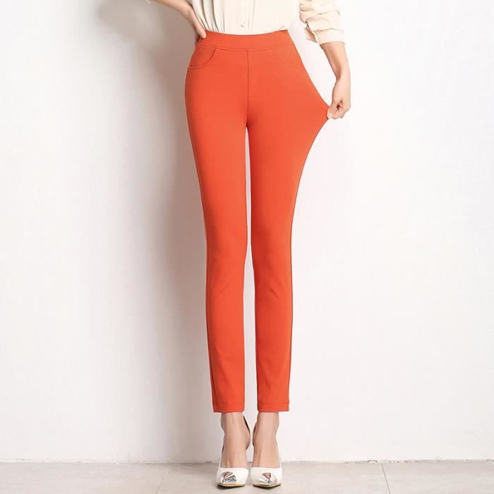 Pantalon femme stretch 2025