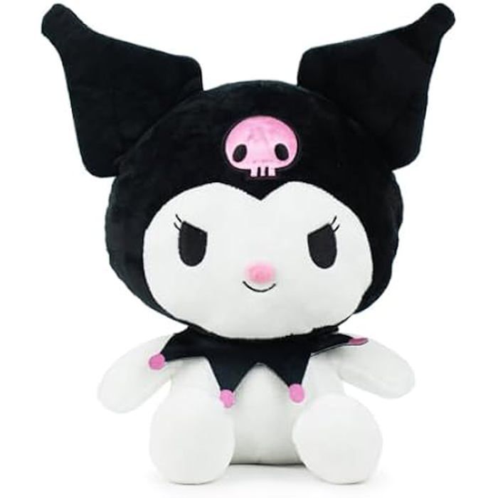 Peluche - PLAY BY PLAY - Kitty and Friends - Kuromi - 25cm - Idéal pour les bébés