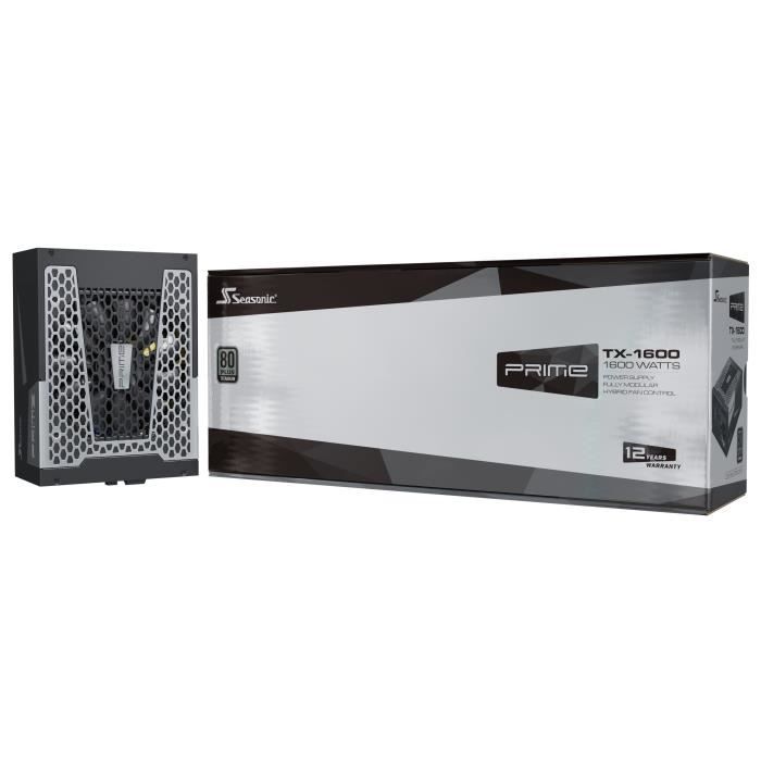 Alimentation PC Interne SEASONIC Prime PRIME TX 1600 Neuf