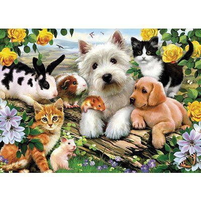 Puzzle 300 pièces - RAVENSBURGER - Tous réunis - Pour enfants à partir de 9 ans - Mixte - Intérieur