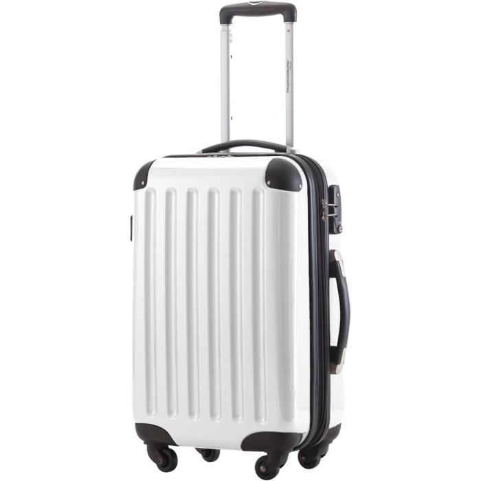 Valise Cabine 5 Cities 55cm - 42 Litres, Noir - Sac à Dos Et Roulettes - Voyage