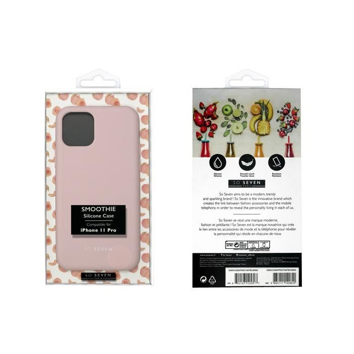 SO SEVEN Coque Smoothie Rose: Apple iPhone 11 Pro