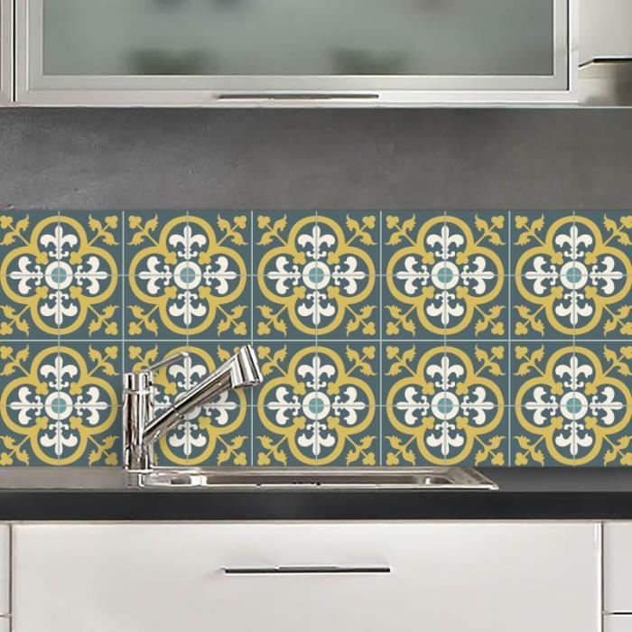 Credence Adhesive Imitation Pierre Credence Adhesive Lima Jaune Vert 40x100 Cm Achat Vente