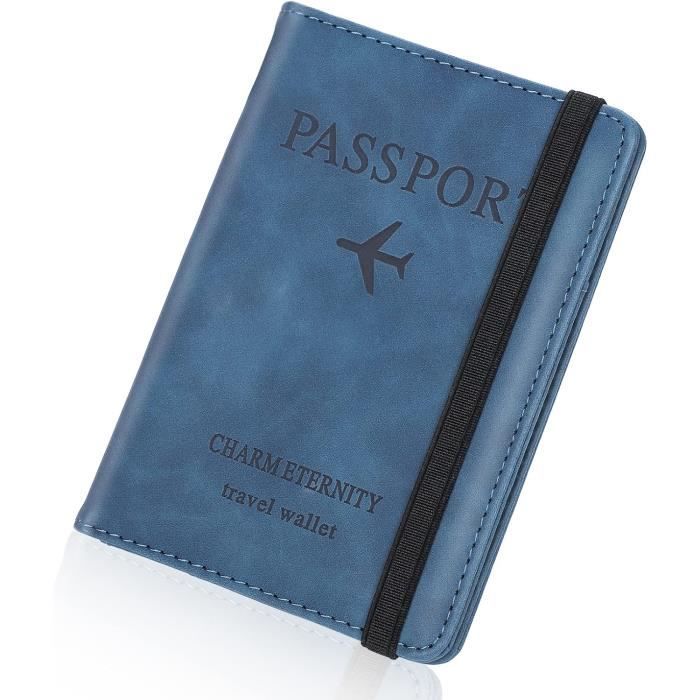 Porte passeport fentes pour cartes - France